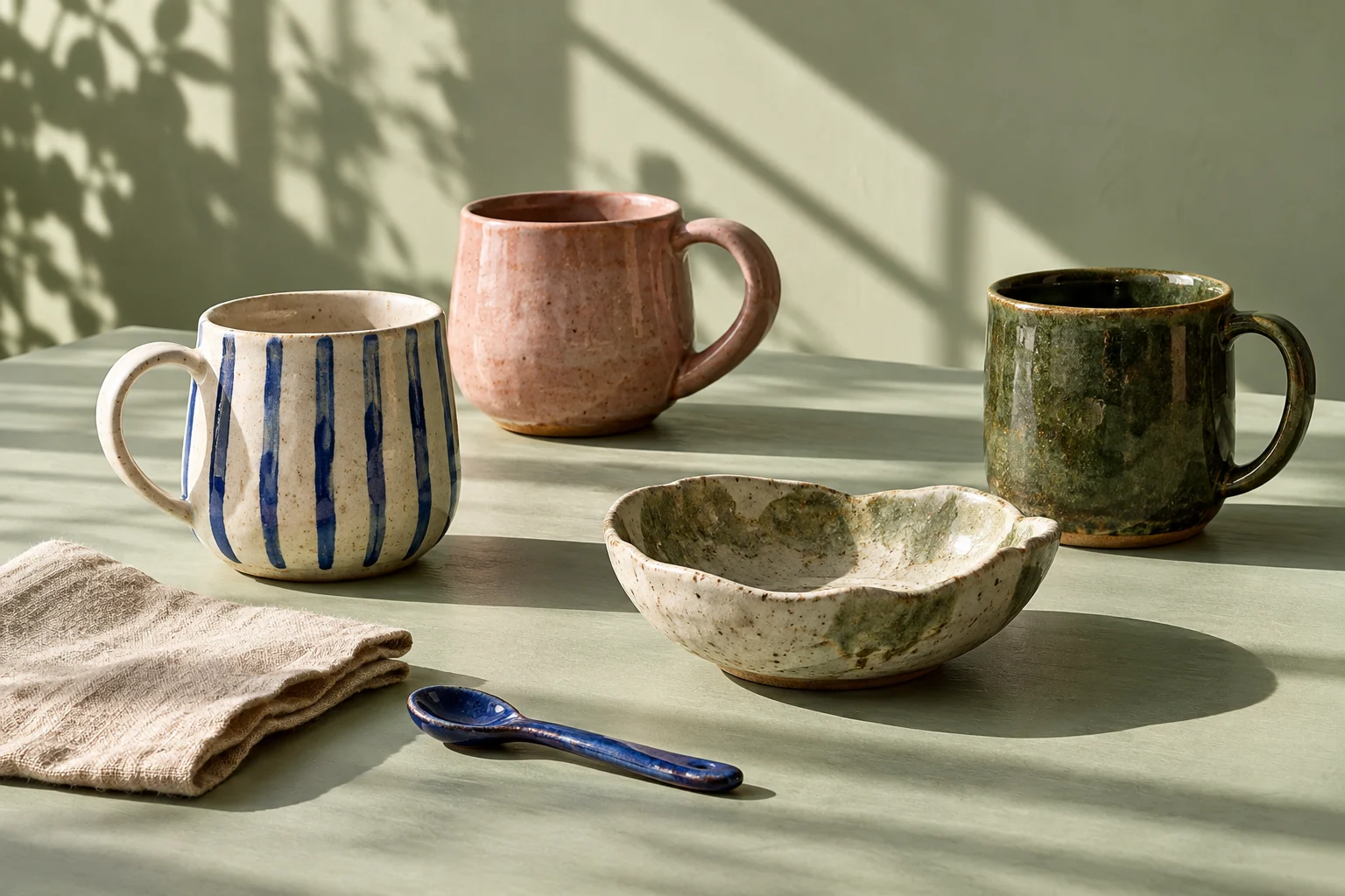 Handmade ceramic collection